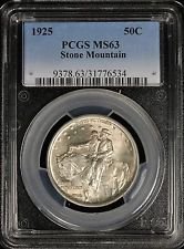 1925 STONE MOUNTAIN HALF DOLLAR - MS-63 PCGS at Amazon's